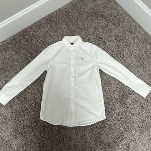 White Vineyard Vines Boys Button Down